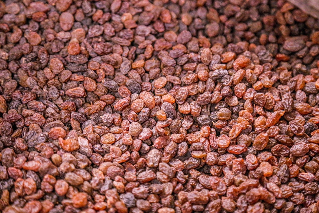 Afghan Raisins: Photo By Syed F Hashemi