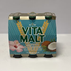 Vitamalt coconut & hibiscus, 330 ml (pack of 6)