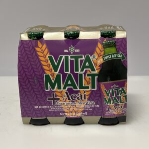 Vitamalt + Acai guarana & aloe vera, 330 ml (pack of 6)