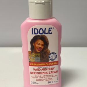 Idole cream with glycerin and vitamin E, hand and body moisturizing cream, 320 ml