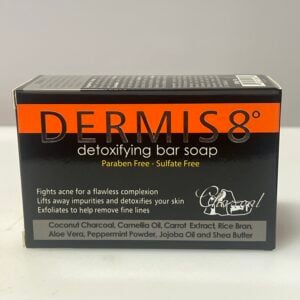 Dermis8• savon exfoliant charcoal, 200 g