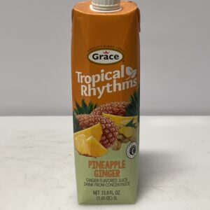 Grace Tropical Rytms Pineapple ginger Flavored Drink, 1 L