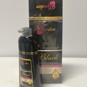 Luniestore Black Hair Dye Shampoo, 500 ml