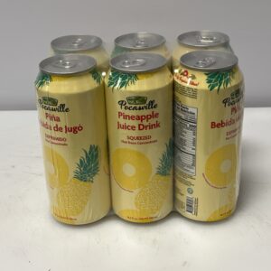 Pocasville Pineapple Juice, 490ml (Pack of 6)