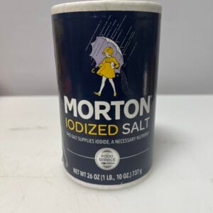 Morton ionized salt, 1 lb