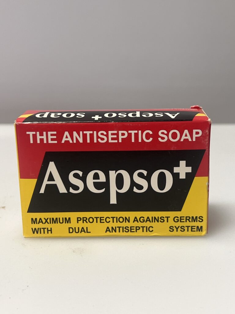 Home 12 Asepso+, the antiseptic soap,