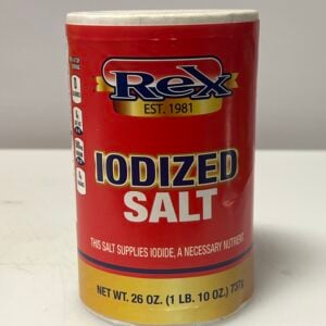Rex ionized salt, 1 lb