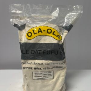 Ola-Ola whole oat fufu flour, 10 lb