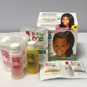 Just for me, no-lye conditioning crème relaxer kit