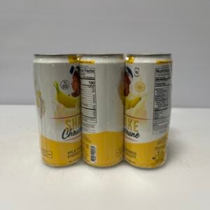 Shake Choucoune, banana flavor milk-powered energy boost drink (pack of 6)