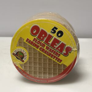 Mountain Obleas flour wafers (Pack of 50)