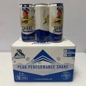 Shake Choucoune, vanilla flavor milk-powered energy boost drink (pack of 12)