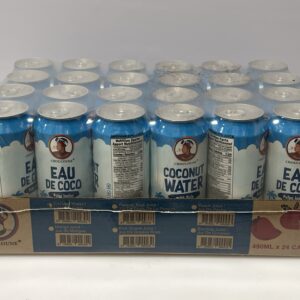 Choucoune coconut water with pulpe, 490 ml (Pack of 24)