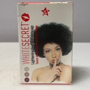 White secret lightening body & face soap, 190 g