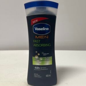 Vaseline men fast absorbing instant hydration, 400 ml