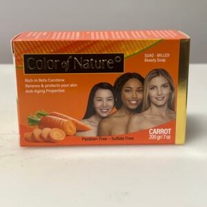 Color of culture carrot  soap, 7 oz