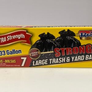 Rex Strong large trash & yard bags, 812 mm x 1015 mm (Pack of 7)