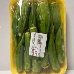 Fresh okra pack