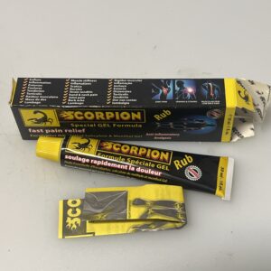 Scorpion special gel formula fast pain relief, 30 ml