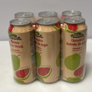 Pocasville guayaba/guava Juice, 490ml (Pack of 6)