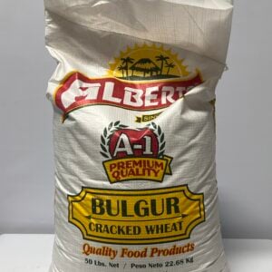 Alberto cracked bulgur wheat, 50 lb