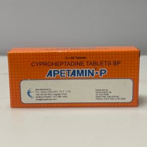 Cyproheptadine, Apetamin-P (Pack of 100 tablets)
