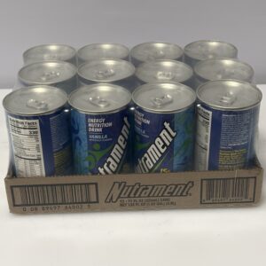 Nutrament shake vanilla flavor, 330 ml (pack of 12)