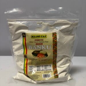Maame-Yaa fermented white corn & cassava flour quick banku, 2 lb