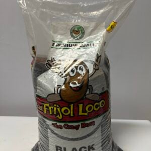 El frijol loco black beans, 20 lb