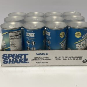 Vanilla Sport Shake, 325 ml (Pack of 12)