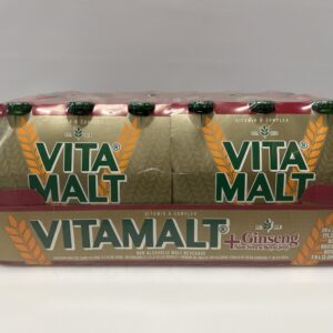 Vitamalt Genseng + Aloe vera & royal jelly, 330 ml (pack of 24)