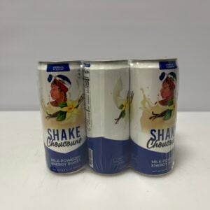Shake Choucoune, vanilla flavor milk-powered energy boost drink (pack of 6)