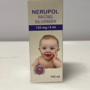 Nerupol Paracetamol oral suspension, 120 mg