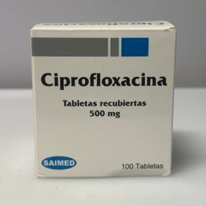 Ciprofloxacina, 500 mg (100 tablets)