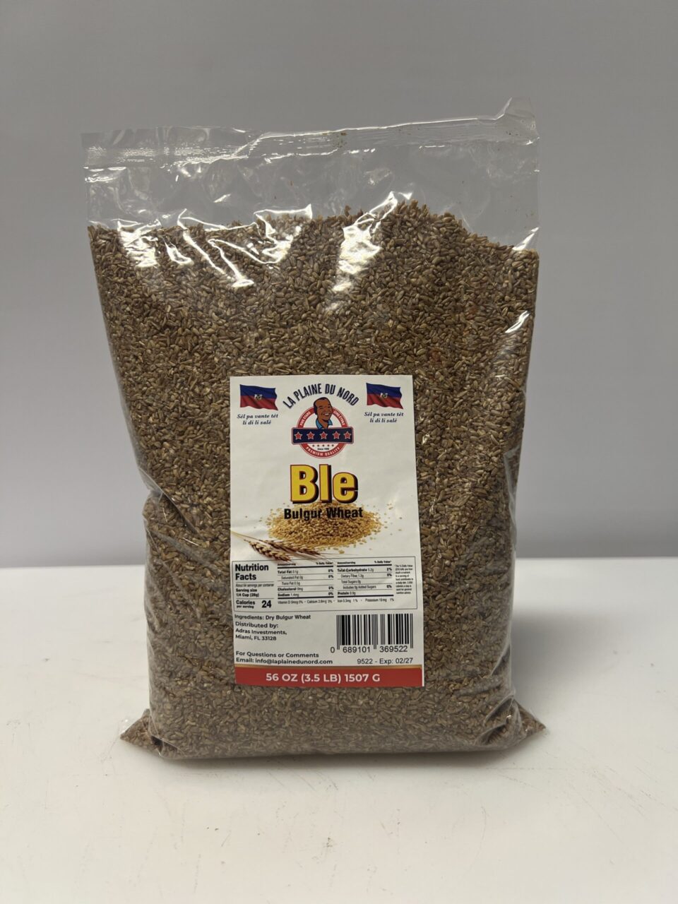 La plaine du nord bulgur wheat, 3.5 lb 1 La plaine du nord bulgur wheat, 3.5 lb