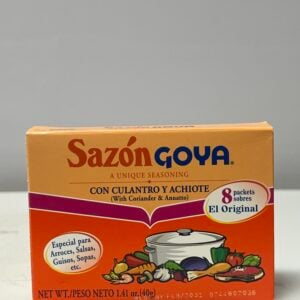 Sazón Goya con culantro y achiote, 40 g (Pack of 8)