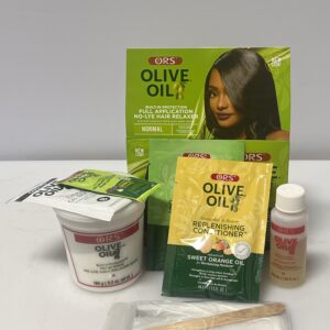 Olive Oil full application no-lye hair relaxer