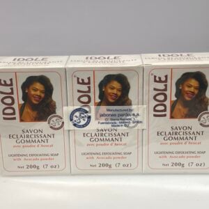 Idole lightening exfoliating soap, 200 g (Pack of 3)