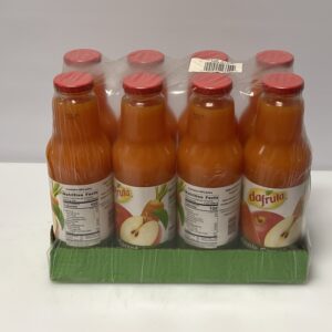 Dafruta Apple and Carrot Juice, 750 ml (Pack of 8)