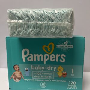 Pampers diapers (Pack of 120)