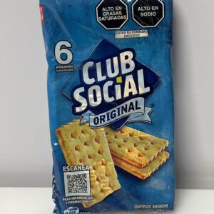 Club social crackers, 144 g (Pack of  6)
