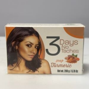 3 days no savon turmeric, 200 g
