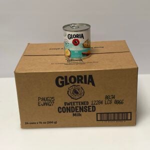 Gloria Sweetened Condensed Milk, 14 oz (Pack of 24)