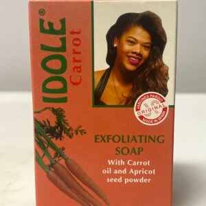 Idole lightening exfoliating soap with carrot oil and apricot seed powder, 200 g