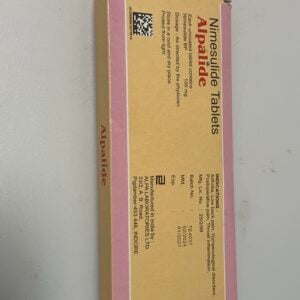 Alpalide Nimesulid tablets, 100 mg