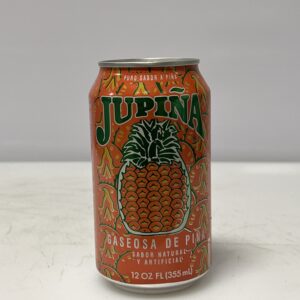 Jupiña gaseosa de piña, 355 ml