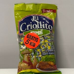 El criollito ti cube, 4 g (Pack of 50)