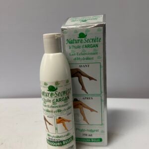 Nature secrète à l’huile d’argan, lait éclaircissant et hydratant, 350 ml