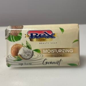 REX beauty coconut soap, 125 g