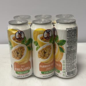 Choucoune passion fruit juice, 490 ml (Pack of 6)
